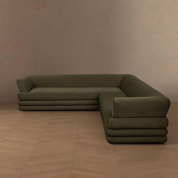 Royal 2-Piece Sectional in Green